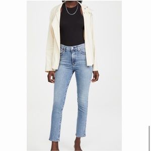 Citizens of Humanity Olivia High Rise Slim Straight Ankle Jeans